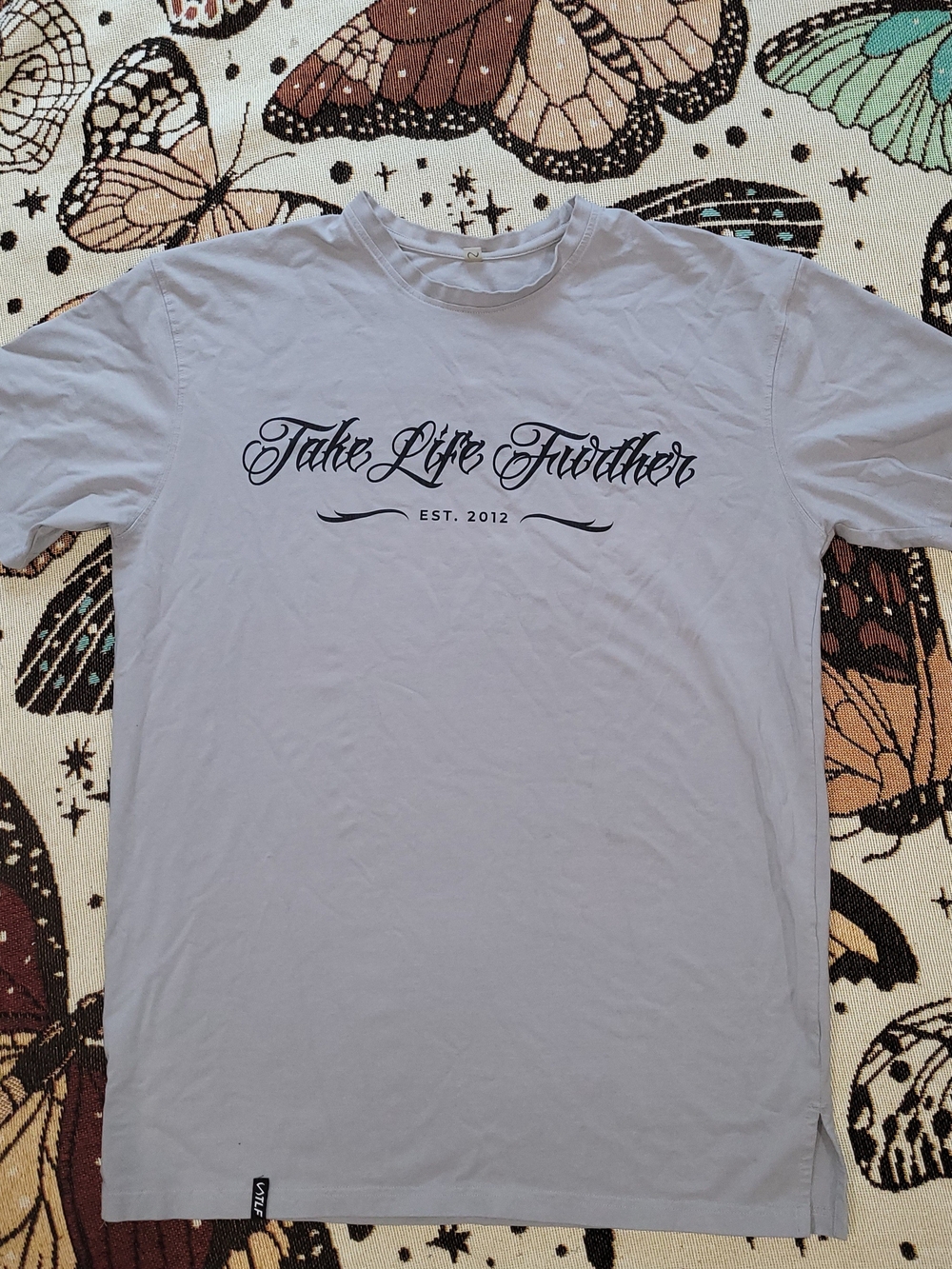 TLF Take Life Further Script Tee